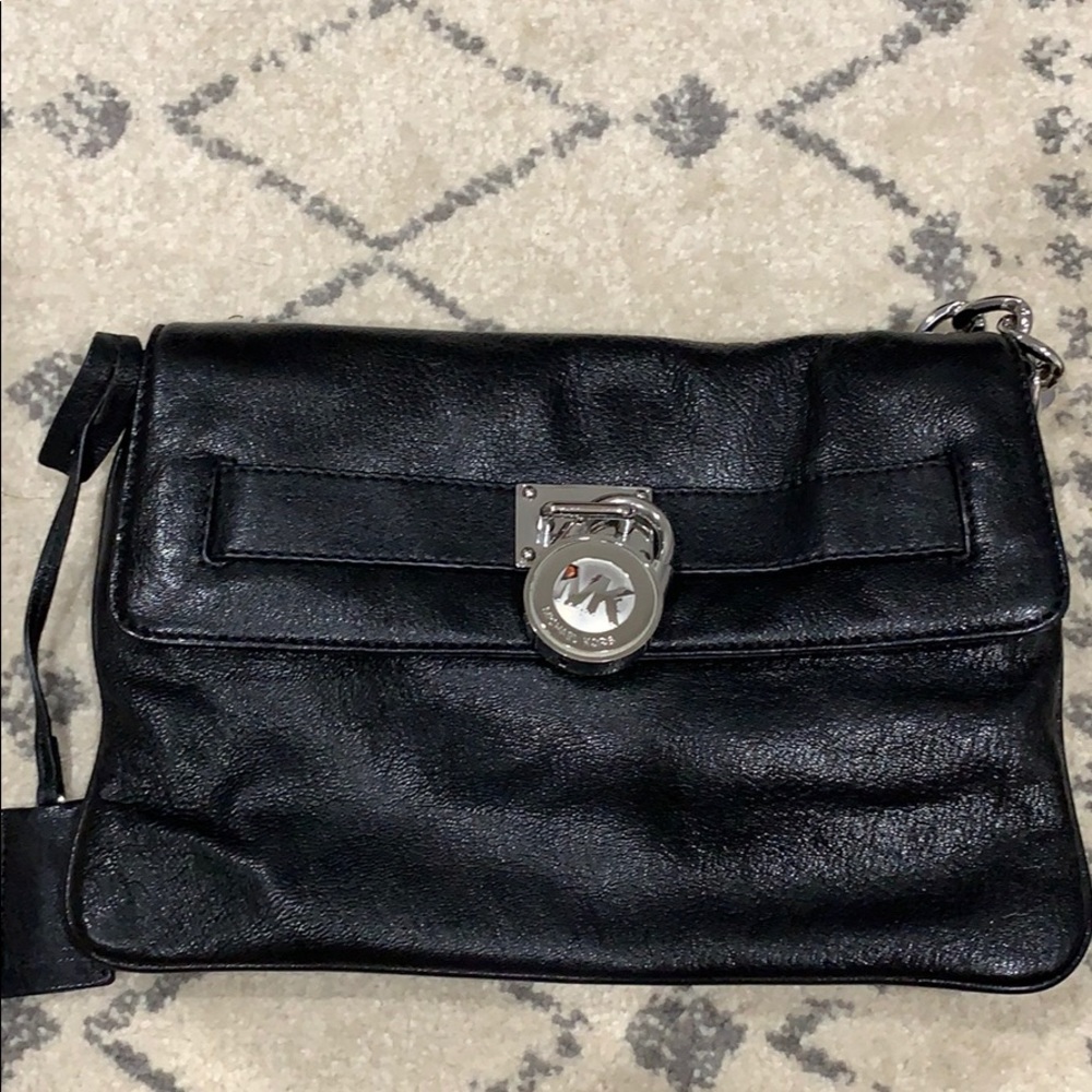 Michael Kors leather clutch
